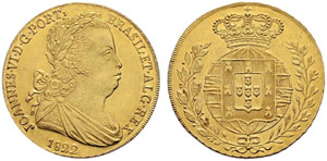 João VI. 1799-1826. Peca 1822, ... 