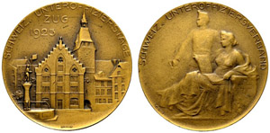 Zug - Bronzemedaille 1925. ... 