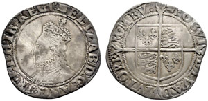 Elizabeth I. 1558-1603. Shilling ... 