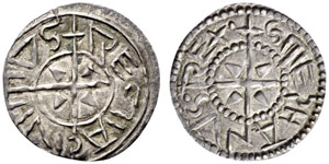 Stephan I. 997-1038. Denar o. J. ... 