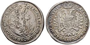 Leopold I. 1657-1705. Taler 1691, ... 