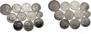 Lot - Diverse Münzen. Friedrich ... 