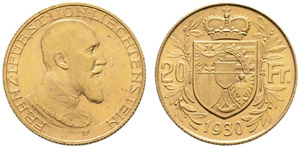 20 Franken 1930. 6.45 g. Divo 124. ... 