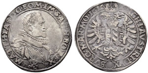 Matthias, 1612-1619. Taler 1616, ... 