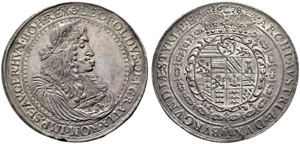 Leopold I. 1657-1705. Doppeltaler ... 