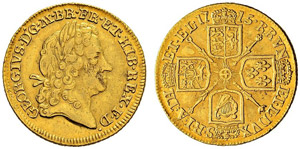 George I. 1714-1727 - Guinea 1715, ... 