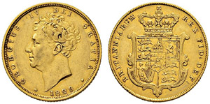 George IV. 1820-1830 - Sovereign ... 