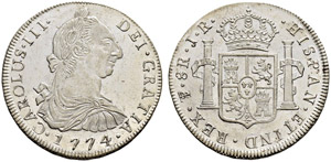 Carlos III. 1759-1788 - 8 Reales ... 