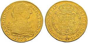 Carlos III. 1759-1788 - 8 Escudos ... 
