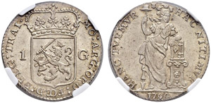 1 Gulden 1794, Utrecht. Scholten ... 