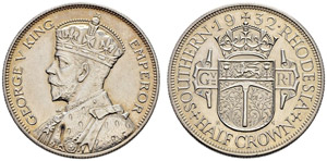 George V. 1910-1936. Half Crown ... 