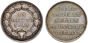 Uri - Silbermedaille 1845. ... 