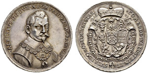 Wallenstein - Silbermedaille 1631. ... 