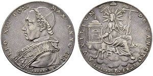 Leone XII. 1823-1829 - Scudo 1825, ... 