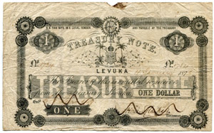 Treasury Note. 1 Dollar vom 11. ... 