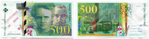 500 Francs 1994 SPECIMEN. ... 
