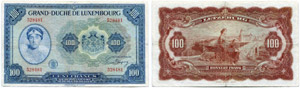100 Francs o. J. (1944). Pick 47a. ... 