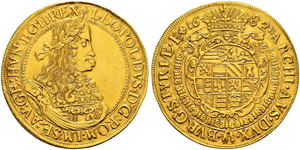 Leopold I. 1657-1705 - 10 Dukaten ... 