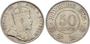 Edward VII. 1902-1910. 50 Cents ... 