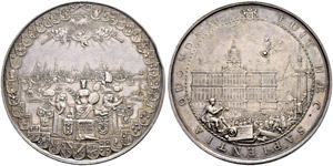Amsterdam - Silbermedaille 1655. ... 