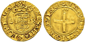 João III. 1521-1557. Cruzado o. ... 