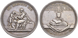 Silbermedaille o. J. (um 1803). ... 