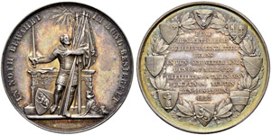 Silbermedaille 1853. 500-Jahrfeier ... 