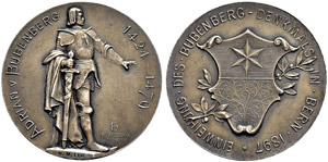 Silbermedaille 1897. Zur ... 