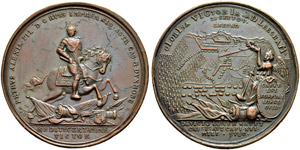 Copper medal ”BATTLE OF LEESNO, ... 