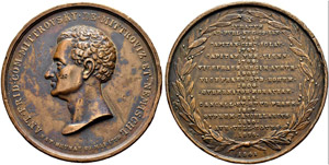1763 - Copper commemorative medal, ... 