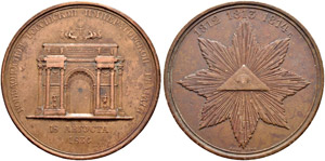 Copper medal ”OPENING OF THE ... 