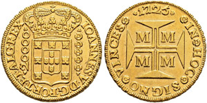 João V. 1706-1750.  - 20000 Reis ... 