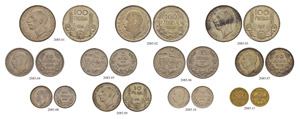 Lots - Diverse Münzen. 100 Lewa ... 