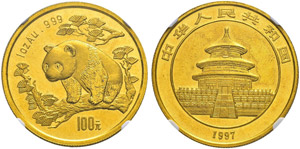 Volksrepublik - 100 Yuan 1997. NGC ... 
