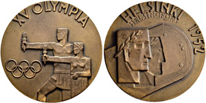 Republik.  - Bronzemedaille 1952. ... 