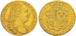 George III. 1760-1820.  - Guinea ... 
