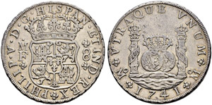 Felipe V. 1700-1746.  - 8 Reales ... 