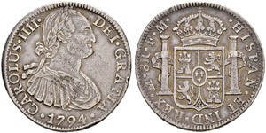 Carlos IV. 1788-1808.  - 8 Reales ... 