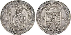 Karl IX. 1604-1611.  - 4 Mark ... 