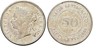 Victoria, 1837-1901.  - 50 Cents ... 