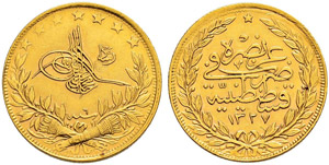 Mohammed V. 1909-1918.  - 100 ... 
