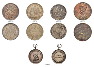 Diverse Münzen und Medaillen. ... 