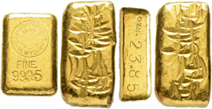 USA - Goldbarren. U.S. Assay ... 