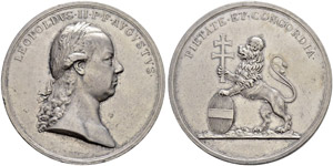 Medaillen Kaiser Leopolds II. - ... 