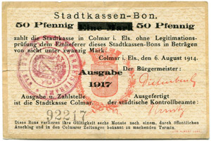 Deutschland vor 1918 - Geldscheine ... 