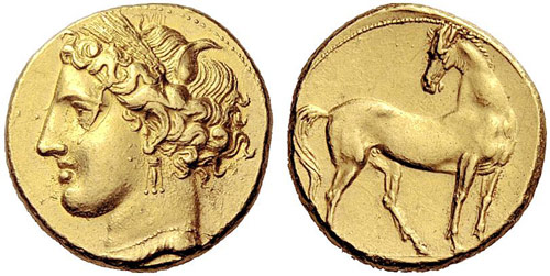 GREEK WORLD - Carthage - Gold ... 