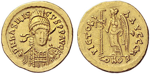 ROMAN EMPIRE - Basiliscus 475-476. ... 