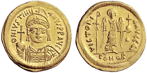 BYZANTINE EMPIRE - Justinianus I, ... 