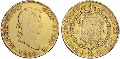 MEXIKO - Fernando VII. 1808-1822. ... 