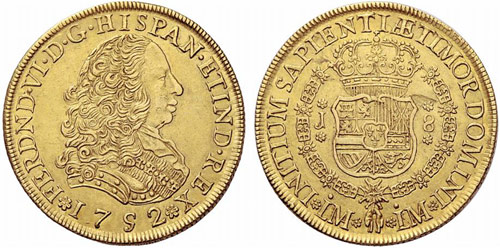 PERU - Fernando VI. 1746-1760. 8 ... 